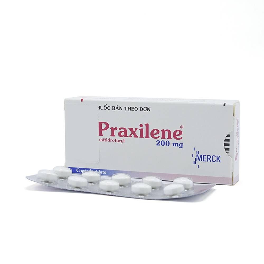 Praxilene 200mg (Naftidrofuryl) Merck (h/20v)