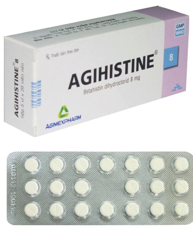 Agihistine 8 (Betahistin) Agimexpharm (H/100v)