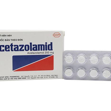 Acetazolamid 250mg Pharmedic (H/100v)