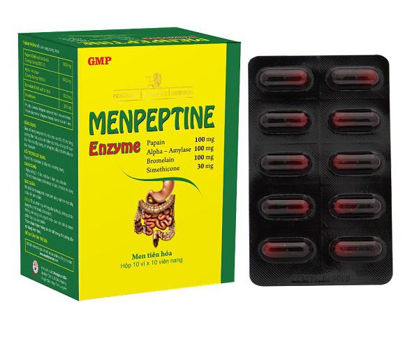 Menpeptin Enzyme Mediphar (H/100v)