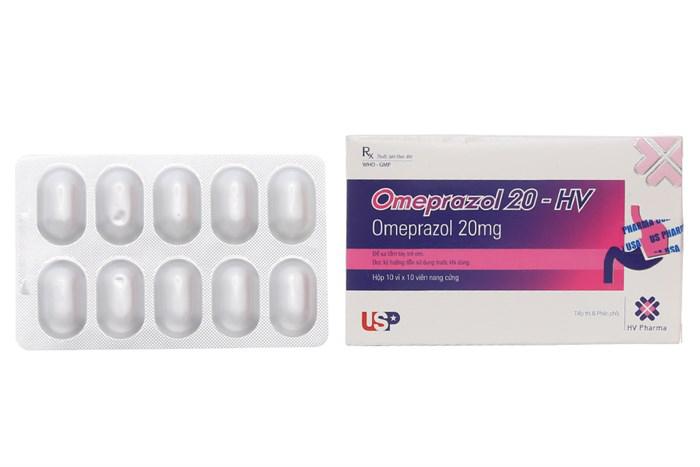 Omeprazol 20mg - HV US Pharma (H/100v)