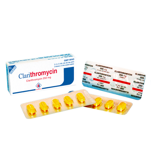 Clarithromycin 250mg Domesco (H/10v)