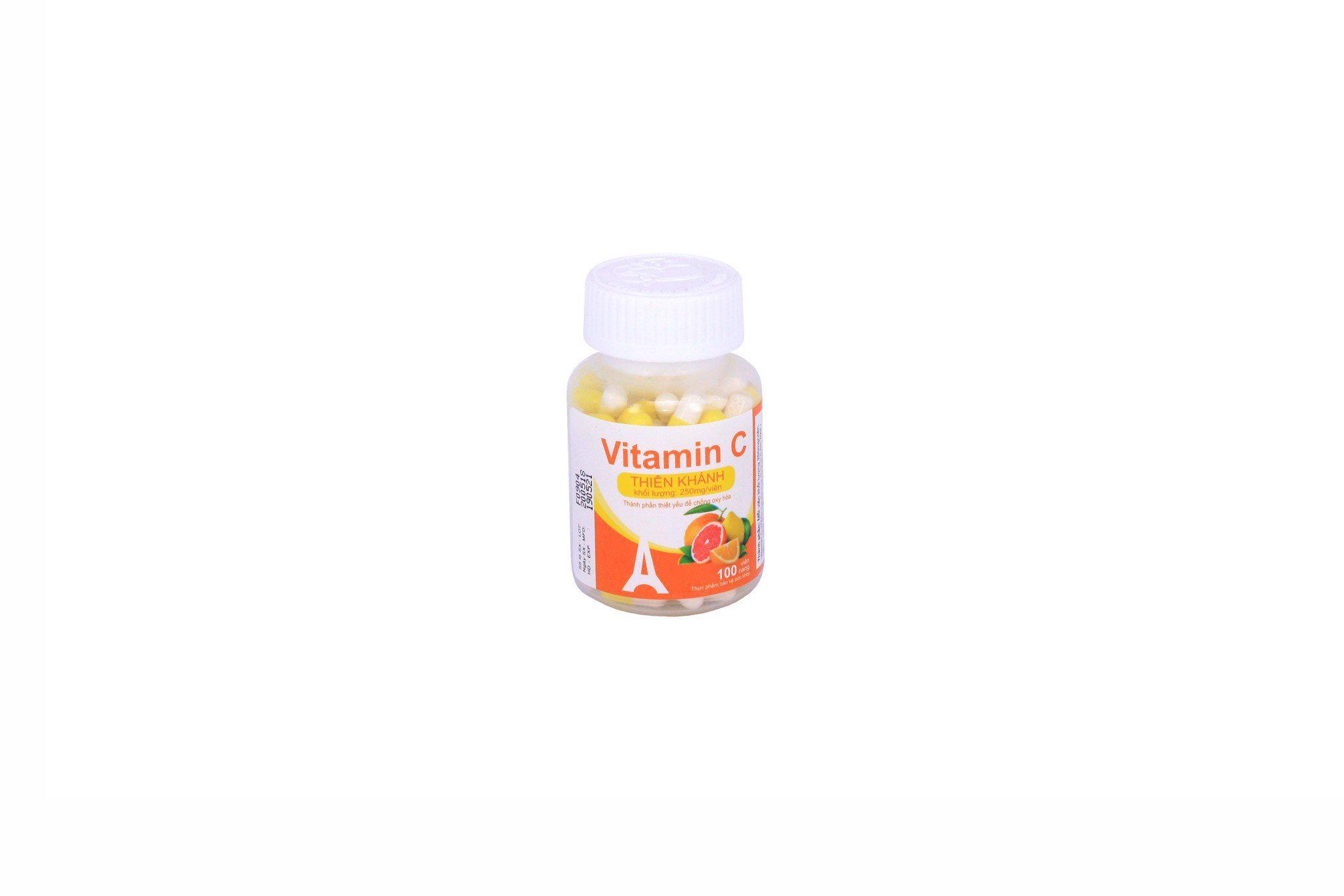 Vitamin C 500mg Thiên Khánh (C/100v)