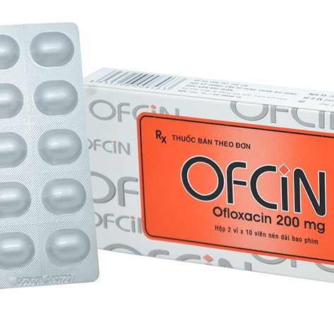 Ofcin (Ofloxacin) 200mg DHG Pharma (H/20v)