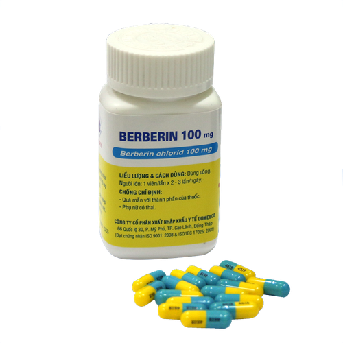 Berberin 100mg Cap. Domesco (C/100v)