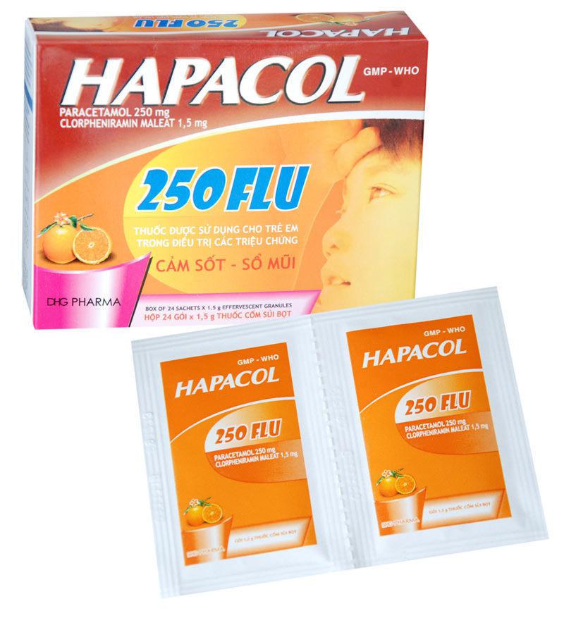 Hapacol 250 Flu DHG Pharma (H/24g)