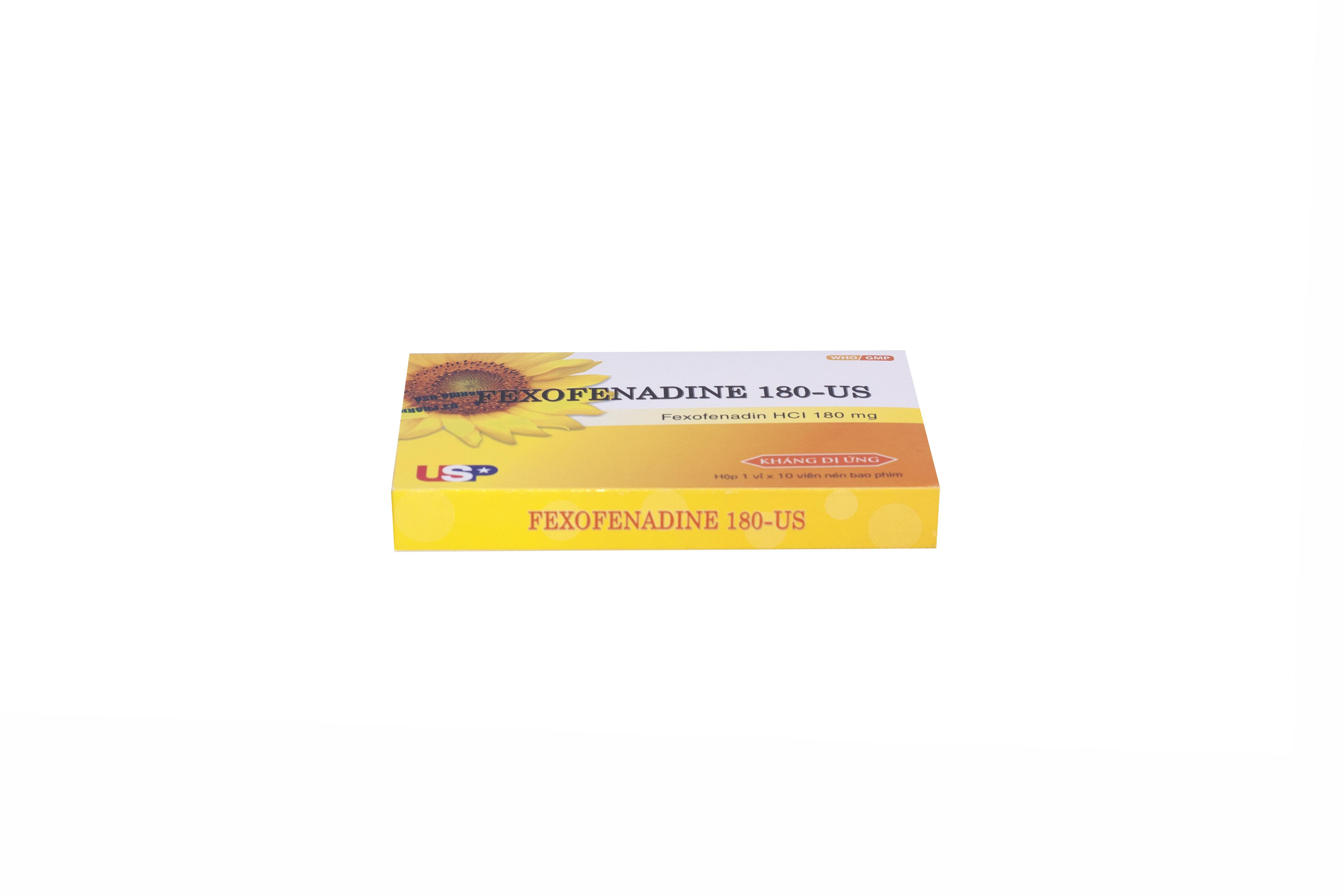 Fexofenadin 180mg US Pharma (H/10v)