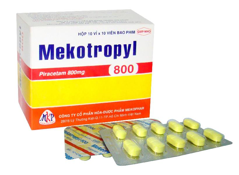 Mekotropyl 800mg (Piracetam) Mekophar (H/100v)