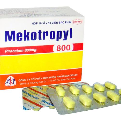 Mekotropyl 800mg (Piracetam) Mekophar (H/100v)