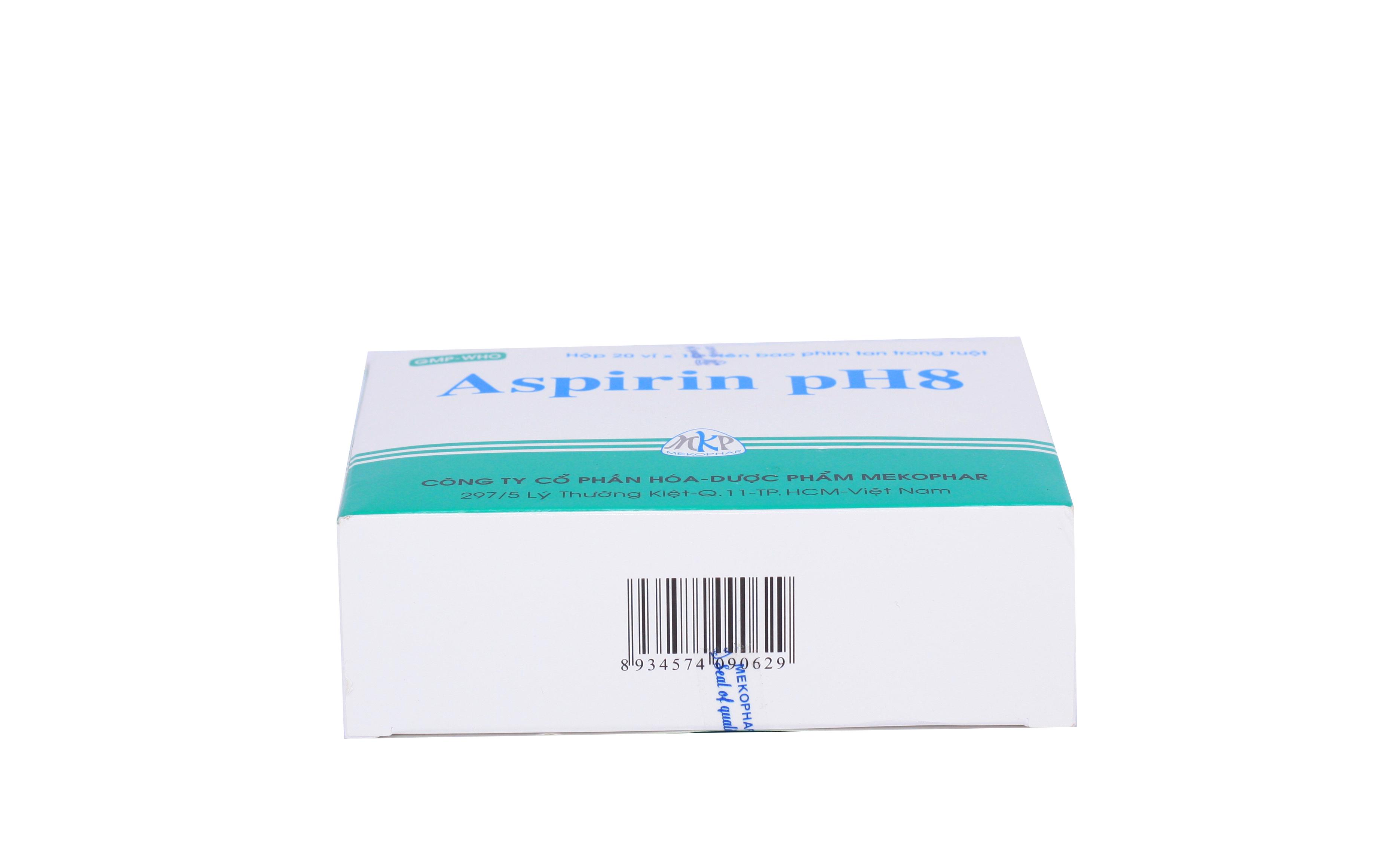 Aspirin pH8 500mg Mekophar (H/200v)