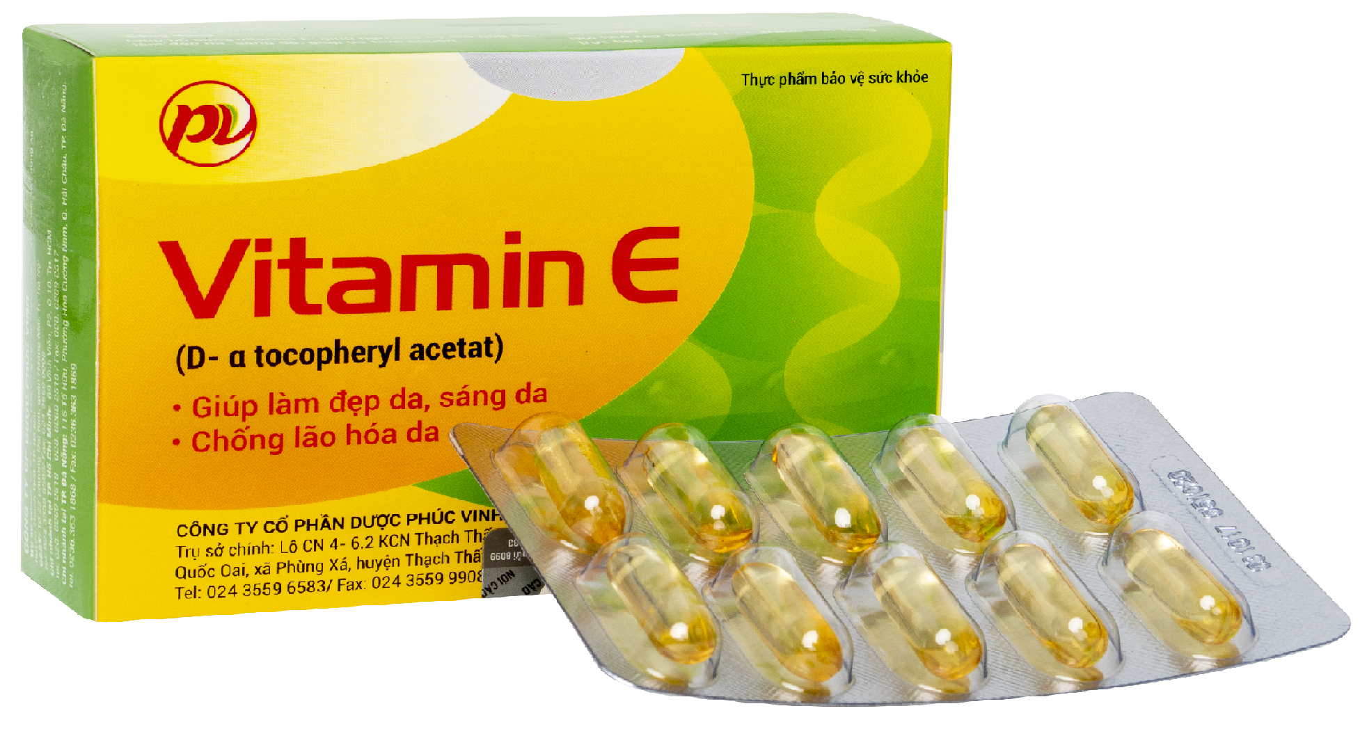 Vitamin E Phúc Vinh (H/30v)