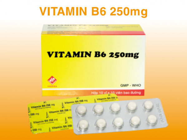 Vitamin B6 250mg Vidipha (H/100v)