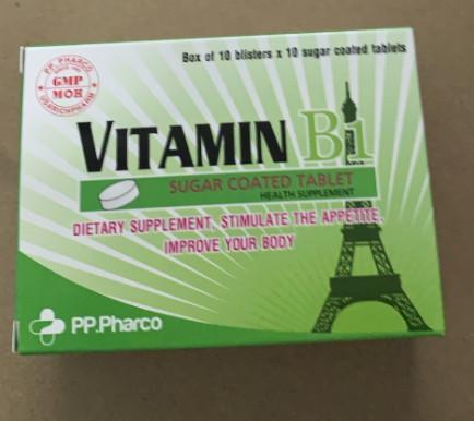 Vitamin B1 PP Pharco (Lốc/5h/100v)
