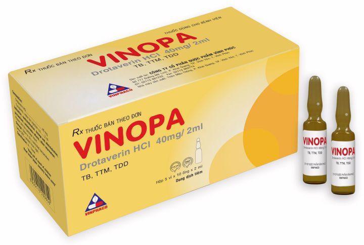 Vinopa 40mg/2ml (Drotaverin) Vinphaco (H/10o/2ml)