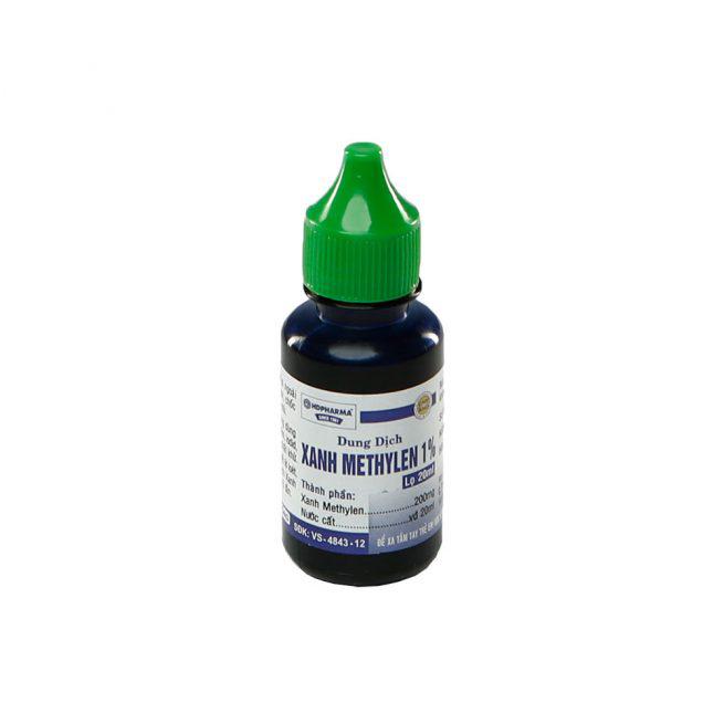 Dung Dich Xanh Methylen 1% HD Pharma (Lốc/10c/20ml)