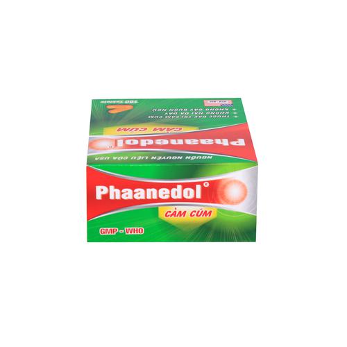 Phaanedol Cold And Flu (Paracetamol, Cafein) Usa-Nic (H/180v)