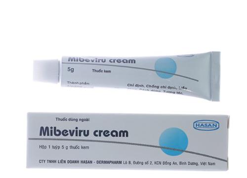 Mibeviru Cream (Acyclovir) Hasan (Tuýp 5gr)