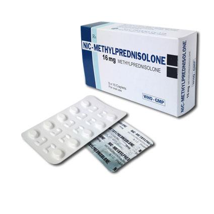 Methylprednisolone 16mg Usa-Nic (H/30v)