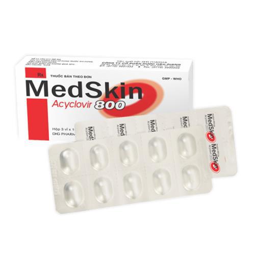 Medskin (Acyclovir) 800mg DHG Pharma (H/30v)
