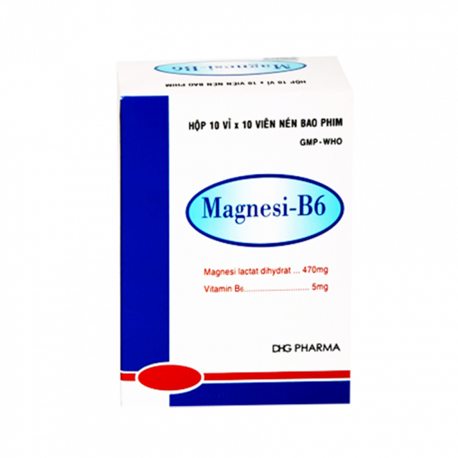 Magnesi-B6 DHG (Lốc/5h/100v)