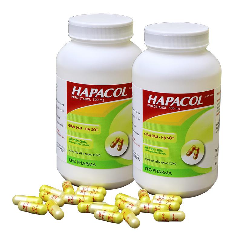Hapacol (Paracetamol) 500mg DHG Pharma (C/100v)