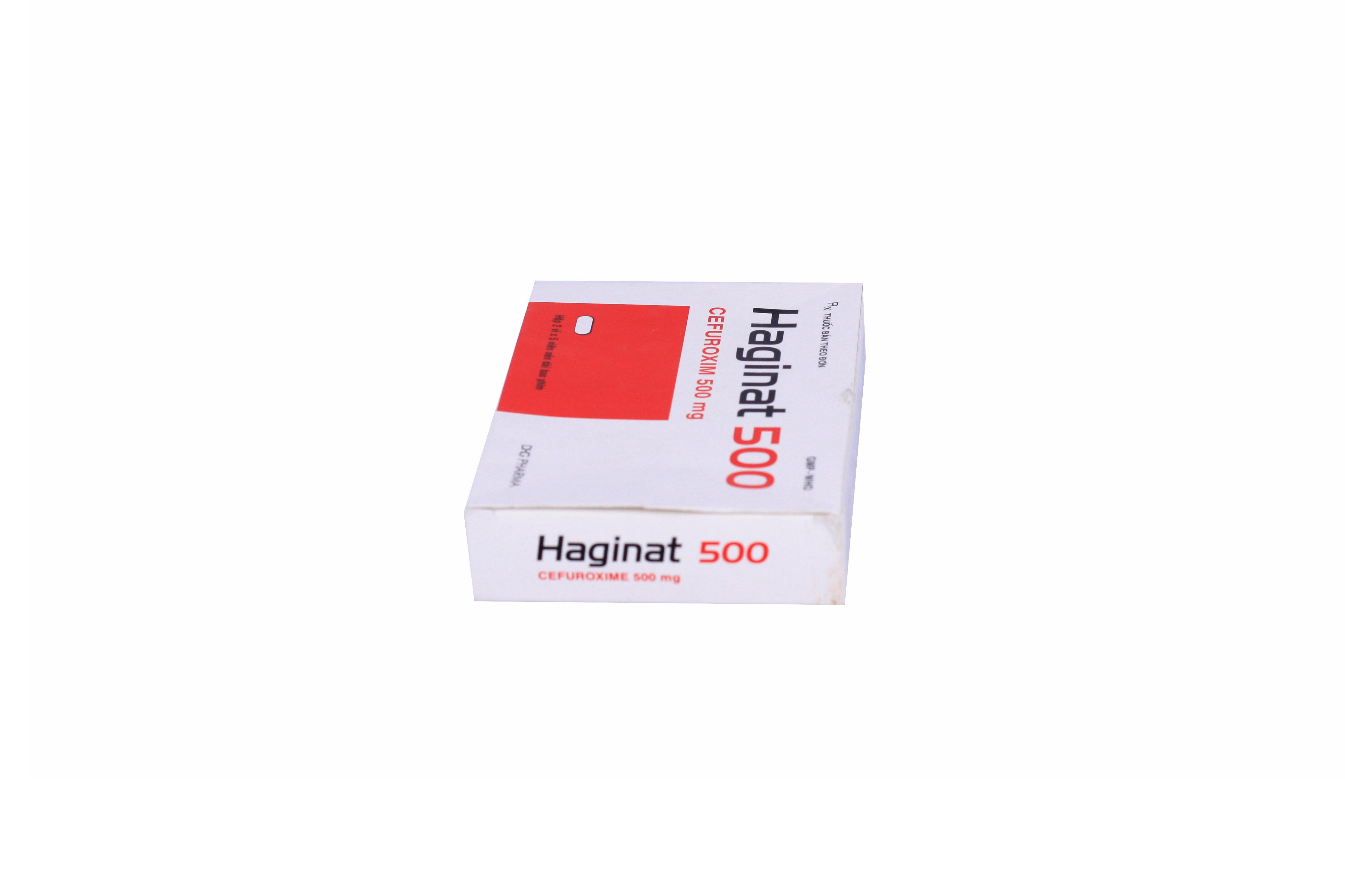 Haginat (Cefuroxim) 500mg DHG Pharma (H/10v)