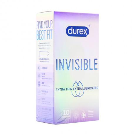 Bao Cao Su Durex Invisible Extra Thin (H/10c)