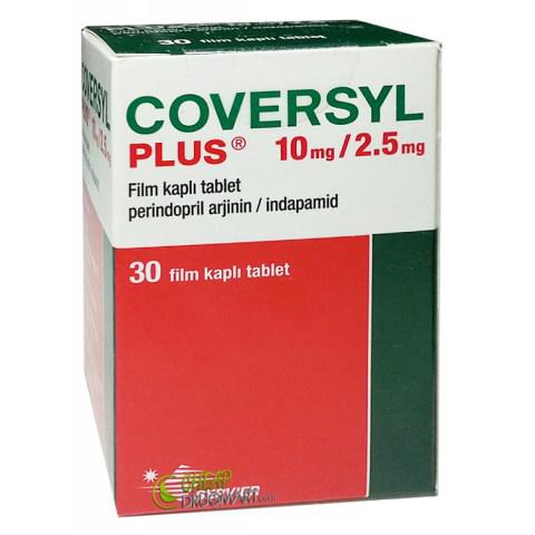 Coversyl Plus 10/2.5mg (Perindopril, Indapamide) Servier (C/30v)