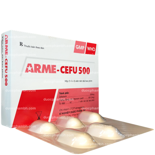 Arme-Cefu 500 (Cefuroxim) Armephaco (H/10v)