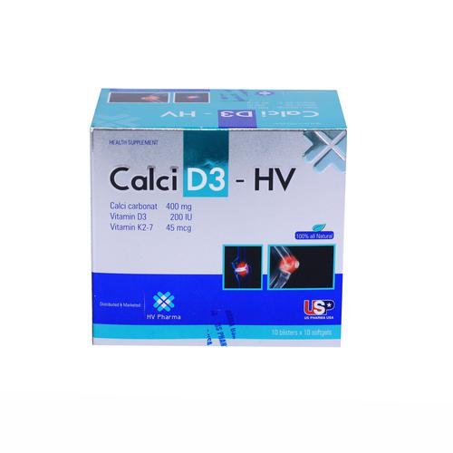 Calci D3 - HV US Pharma (H/100v)