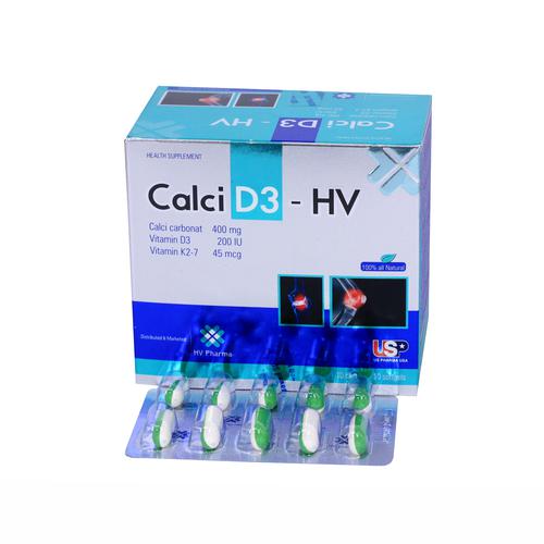 Calci D3 - HV US Pharma (H/100v)