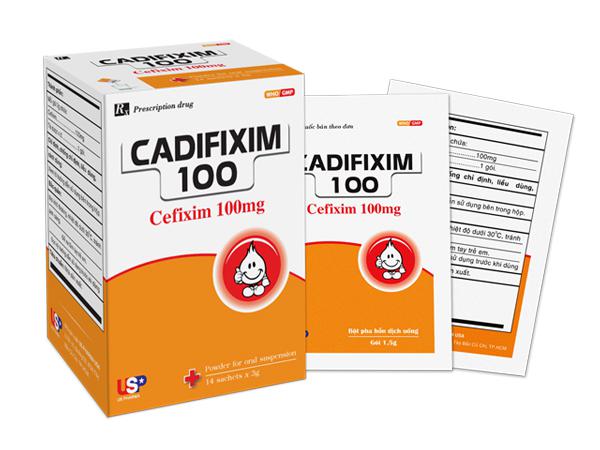 Cadifixim (Cefixim) 100mg US Pharma (H/14gói)