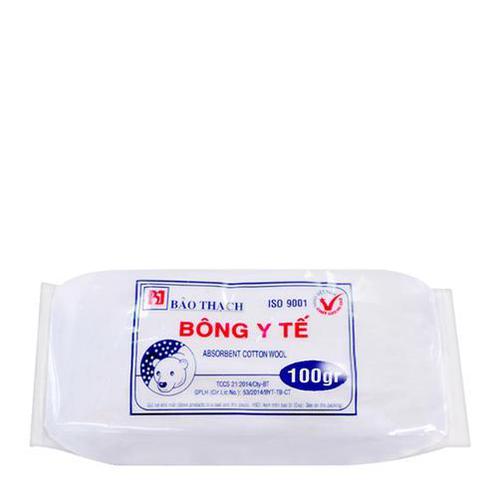 Bông Y Tế Bảo Thạch (Lốc/10gói/100gr)