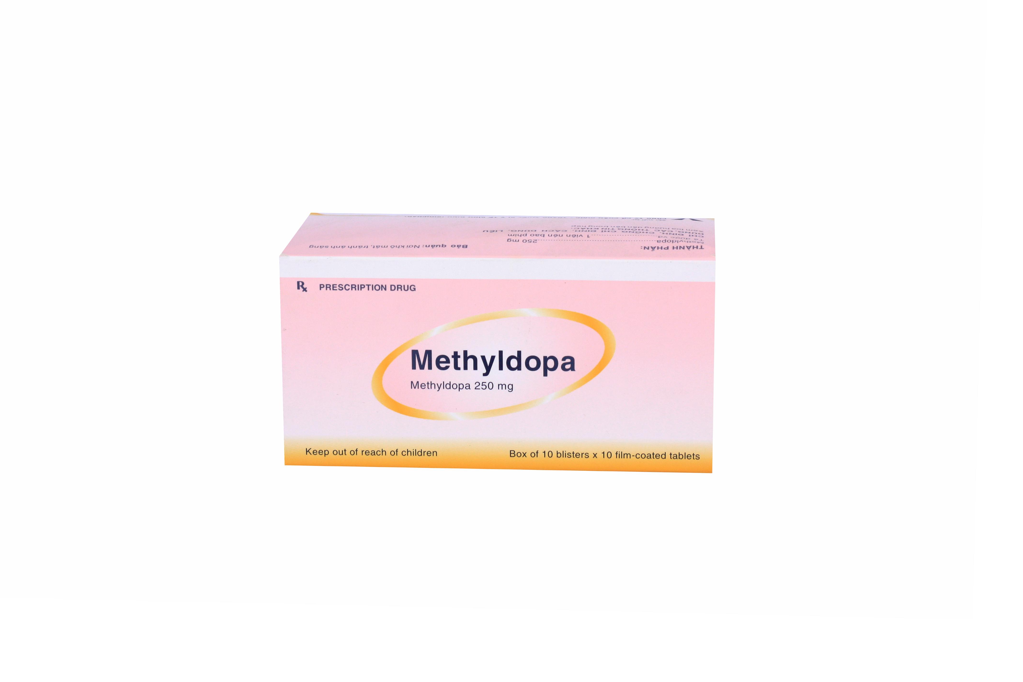 Methyldopa 250mg (Methyldopa) Bidiphar (H/100v)