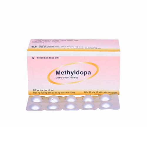 Methyldopa 250mg (Methyldopa) Bidiphar (H/100v)