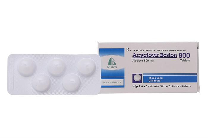 Acyclovir 800 Boston (H/25v)