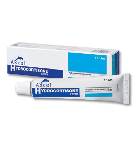 Axcel Hydrocortison Cream Kotra (Lốc/5 tuýp/15gr)
