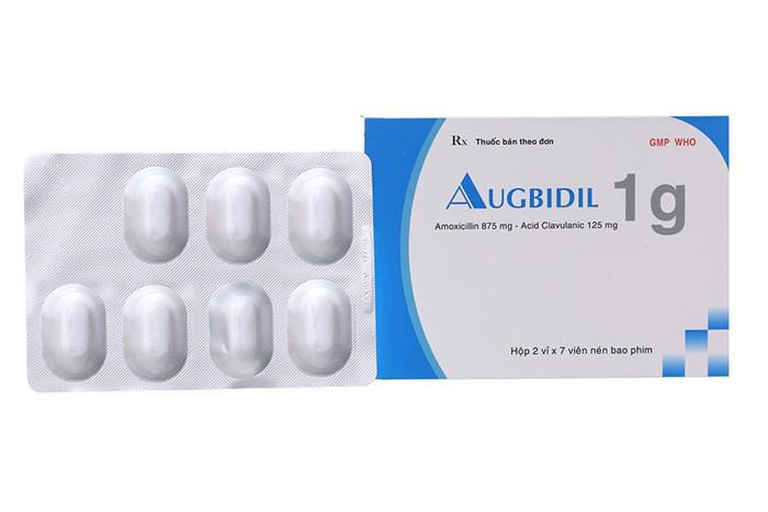 Augbidil 1g (Amoxicillin, Acid Clavulanic) Bidiphar (H/14v)