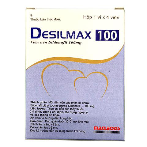 Desilmax 100 (Sildenafil) Macleods (H/4v)