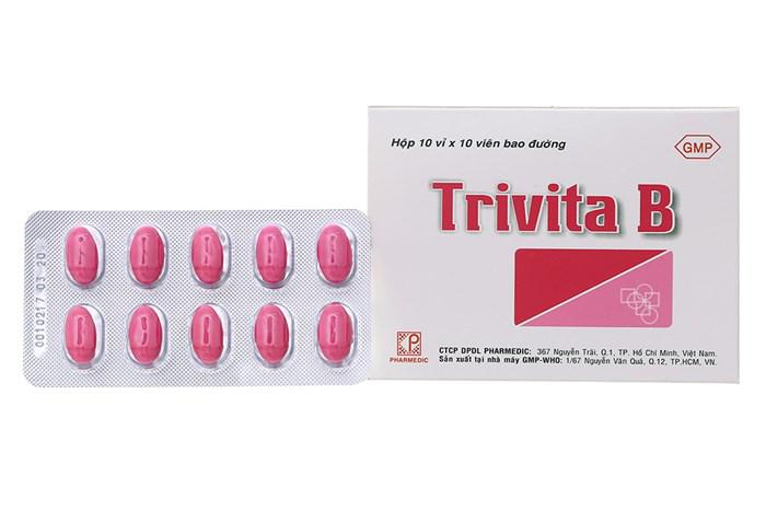 Trivita B (Viamin B1, Viamin B2, Viamin B6) Pharmedic (H/100v)
