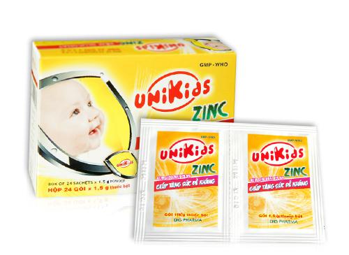 Unikid Zin C DHG (H/24gói)