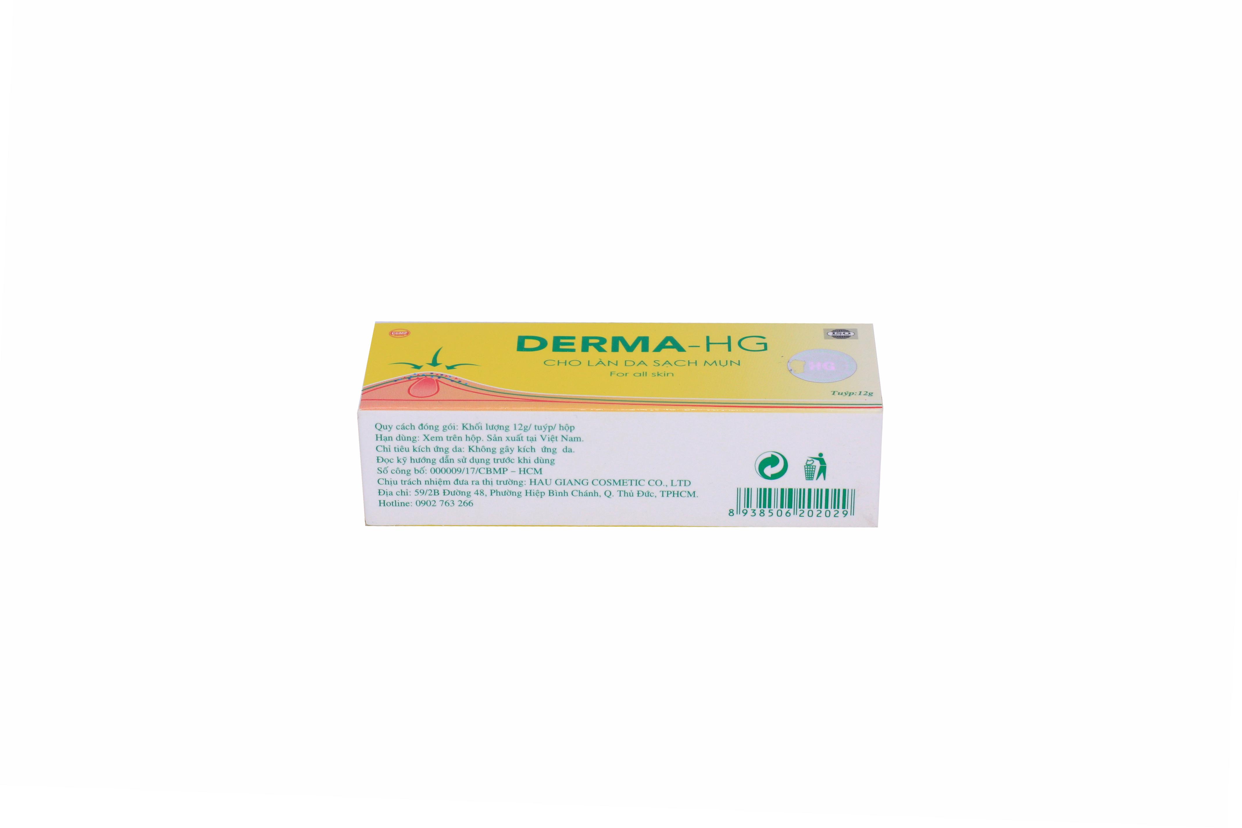 Derma-HG (Glyceryl Trinitrate) Ánh Phương (Lốc/6t/12gr)