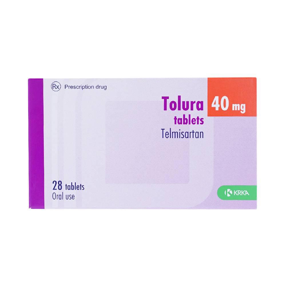 Tolura 40 (Telmisartan) Krka (H/28v)