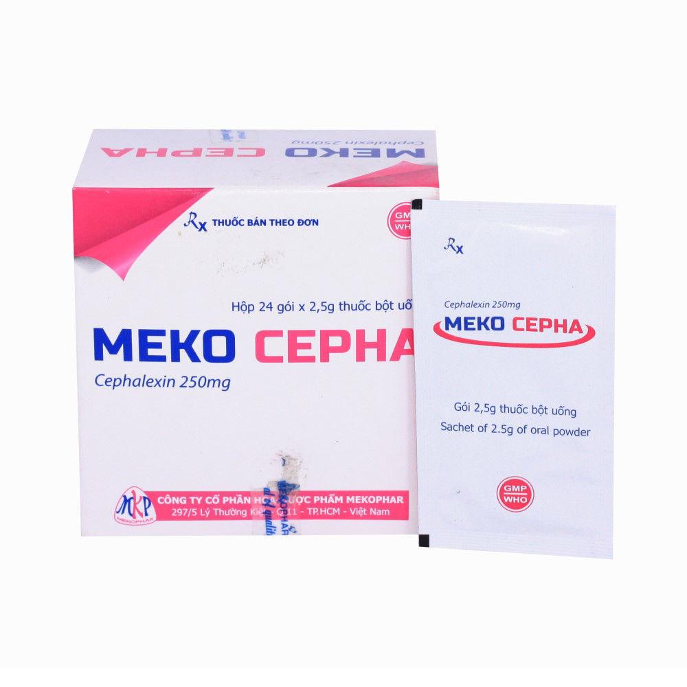 Mekocepha (Cephalexin) 250mg Mekophar (H/24g)