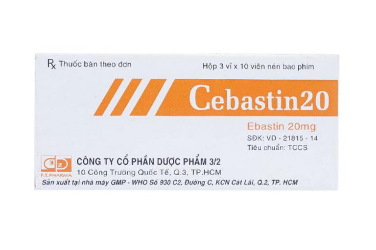 Cebastin (Ebastin) 20mg DP 3/2 (H/30v)