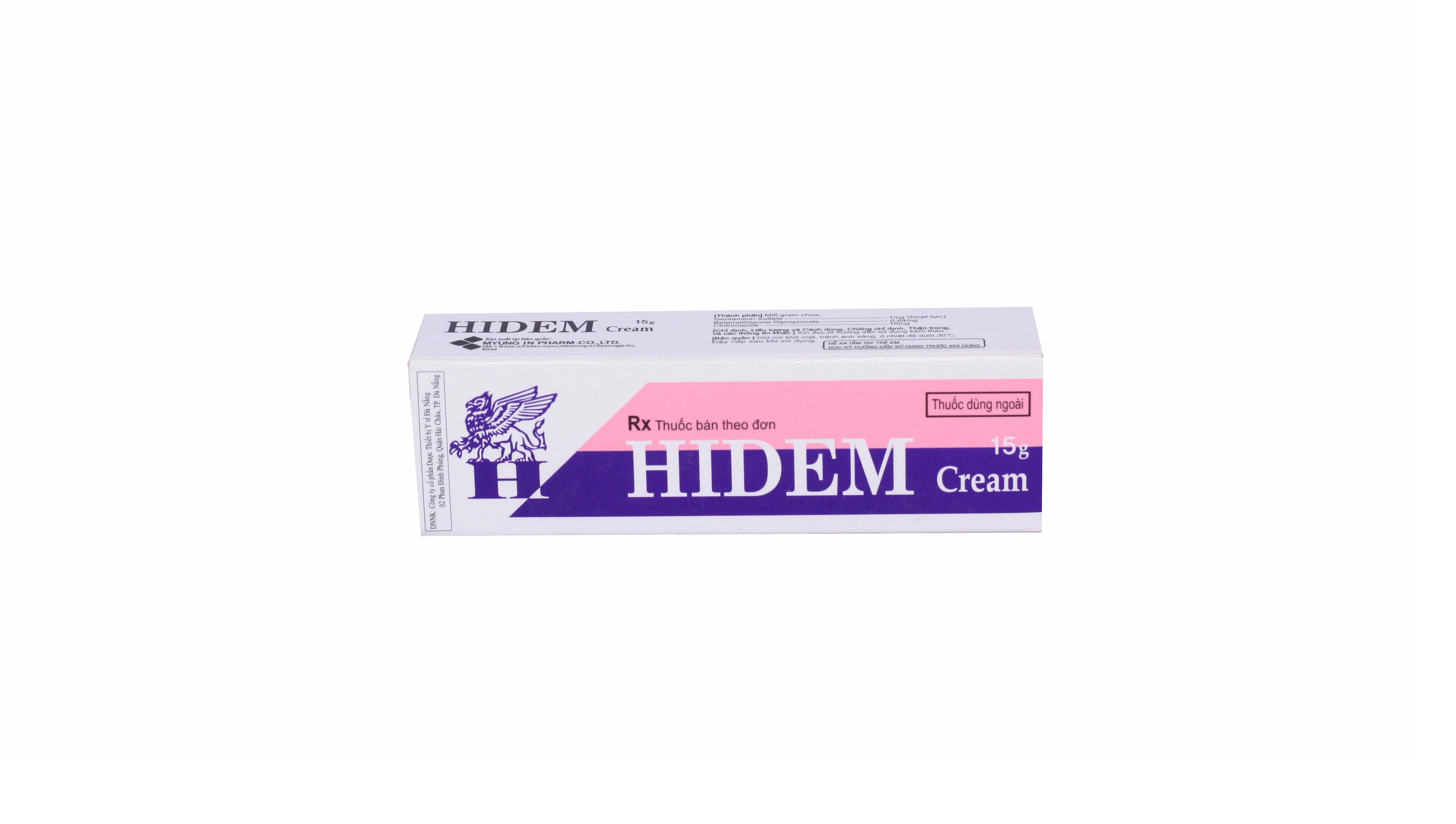 Hidem Cream Myung-In Pharm (T/15gr)