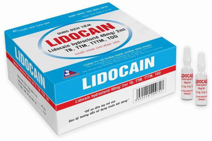 Lidocain 40mg/2ml Vinphaco (H/100o/2ml)