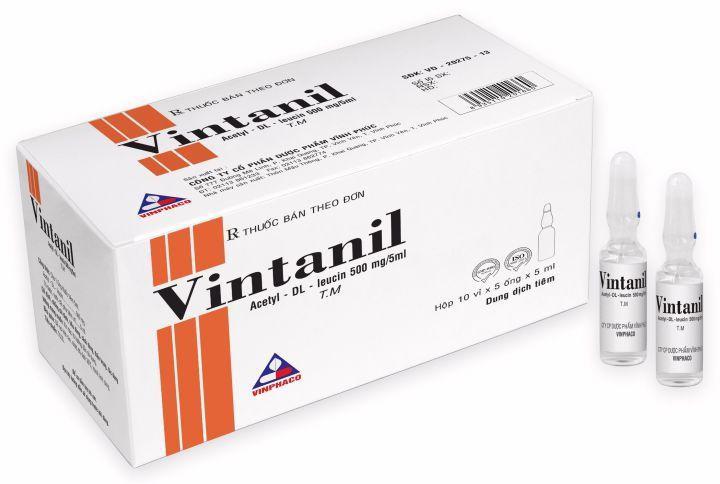 Vintanil Acetyl (Acetyl-DL-Leucin) Vinphaco (H/50o/5ml)