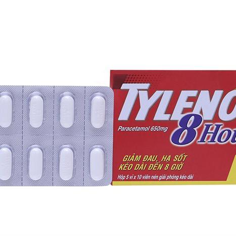 Tylenol (Paracetamol) 650mg 8 Hour Janssen (H/50v)