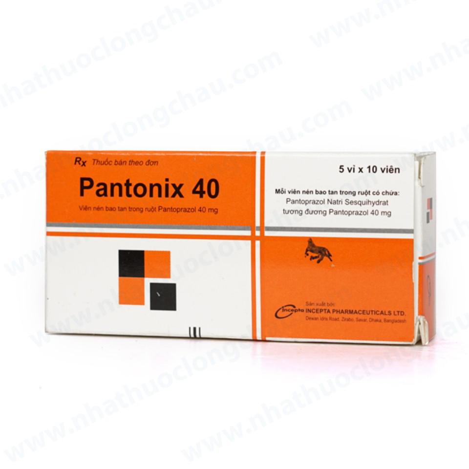 Pantonix 40 (Pantoprazol) Incepta (H/50v)